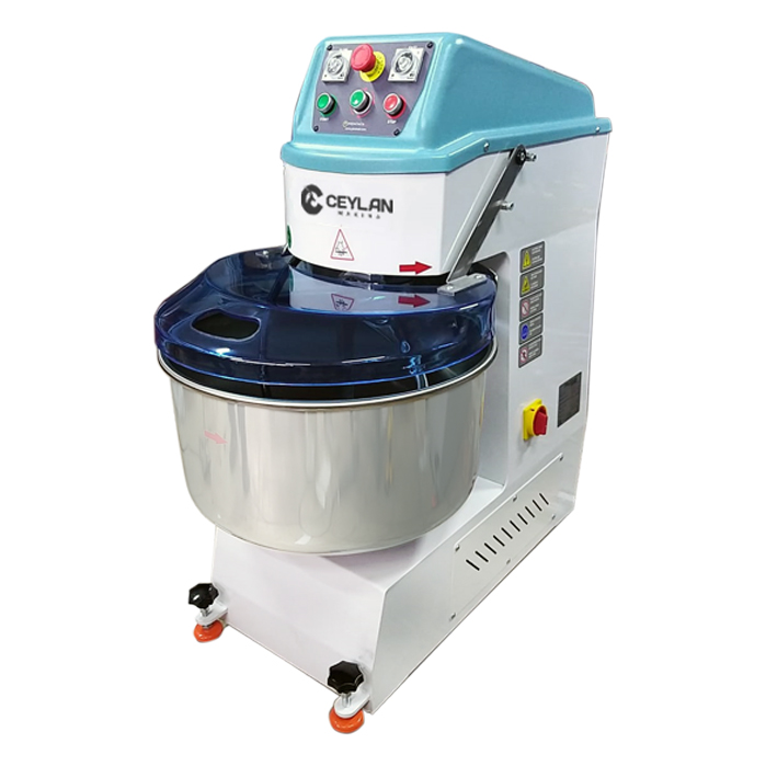 SPIRAL MIXER WITH 25 KG. FLOUR CAPACITY